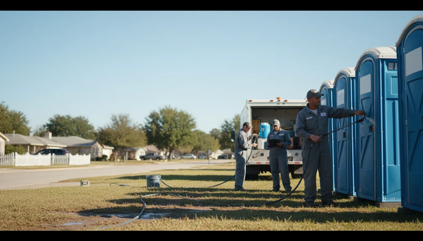 Long-Term Portable Toilet Rental in French Village, MO near me